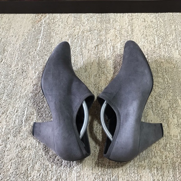 Prada Suede Ankle Boots Size 39 - Picture 5 of 8